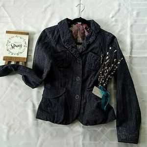 Y2K Snap Up Tweed Blazer